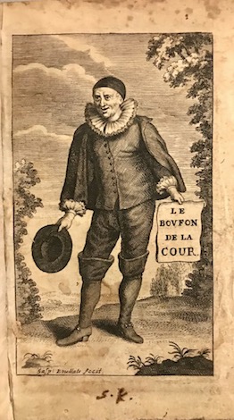  Anonimo Le Boufon de la Cour, ou remede preservatif contre la melancolie s.d. (1695) Paris chez Claude Barbin